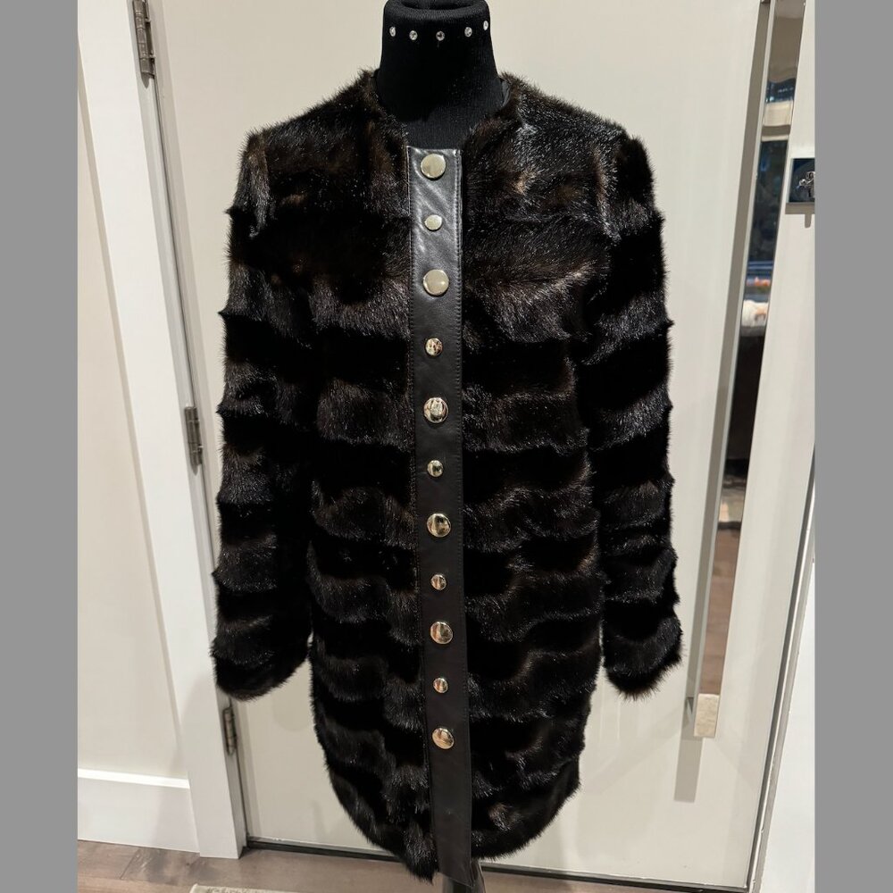 ZARA Faux Fur Coat